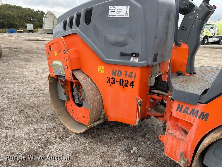 image for item FK3693 2016 Hamm HD 14i VV double drum vibratory roller