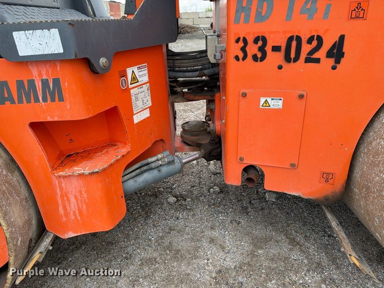 image for item FK3693 2016 Hamm HD 14i VV double drum vibratory roller