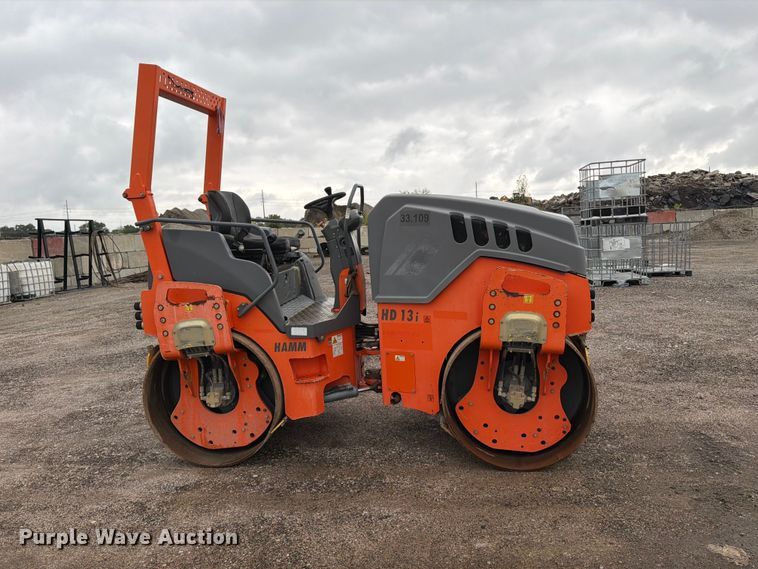 image for item FK3694 2016 Hamm HD 13i VV double drum vibratory roller