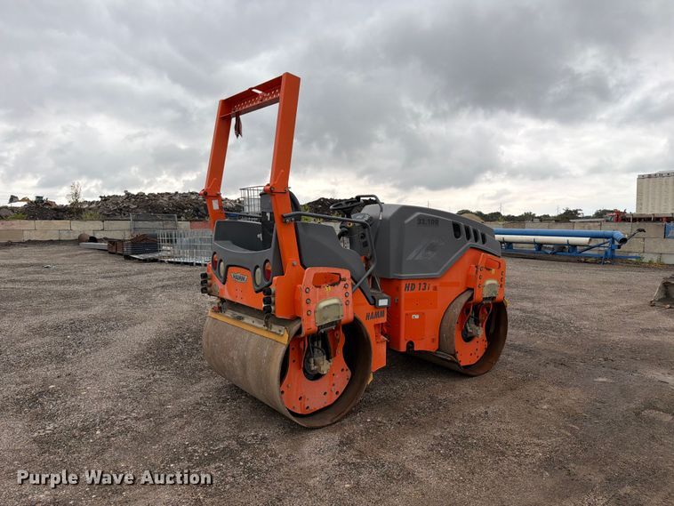 image for item FK3694 2016 Hamm HD 13i VV double drum vibratory roller
