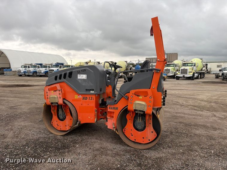 image for item FK3694 2016 Hamm HD 13i VV double drum vibratory roller