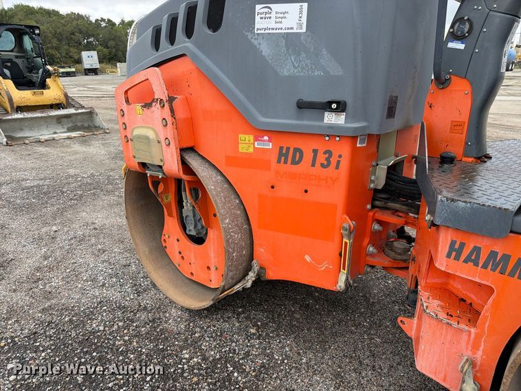 image for item FK3694 2016 Hamm HD 13i VV double drum vibratory roller