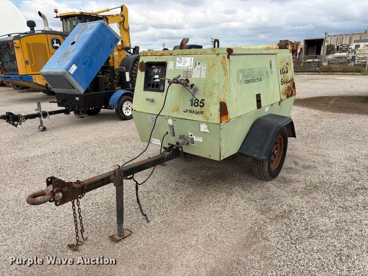 Sullair 185 DPQ JD air compressor