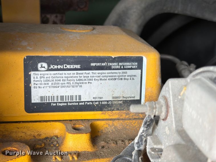image for item FK3698 Sullair 185 DPQ JD air compressor