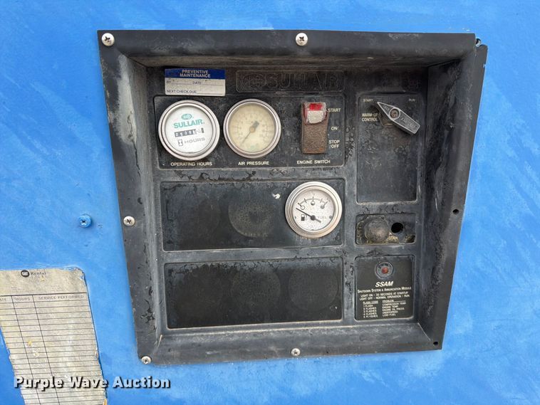 image for item FK3699 Sullair 185DPQCAT air compressor