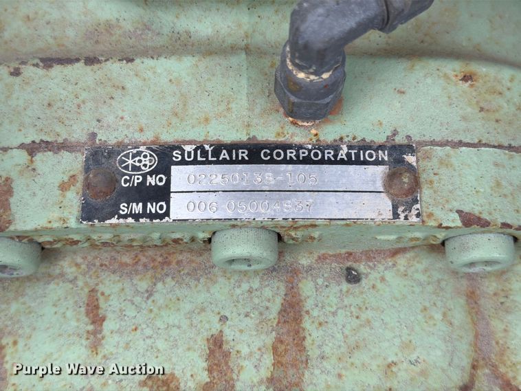 image for item FK3699 Sullair 185DPQCAT air compressor