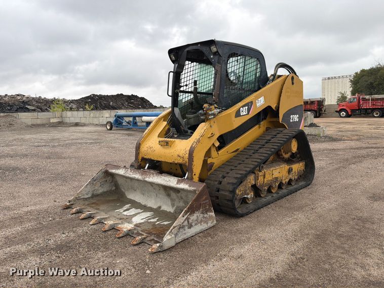 image for item FK3701 2012 Caterpillar 279C tracked skid steer loader