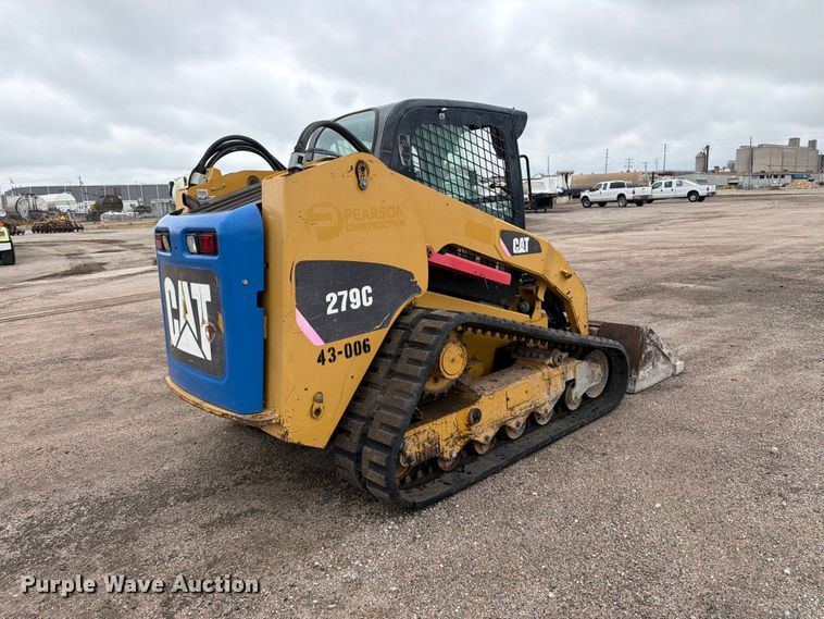 image for item FK3701 2012 Caterpillar 279C tracked skid steer loader