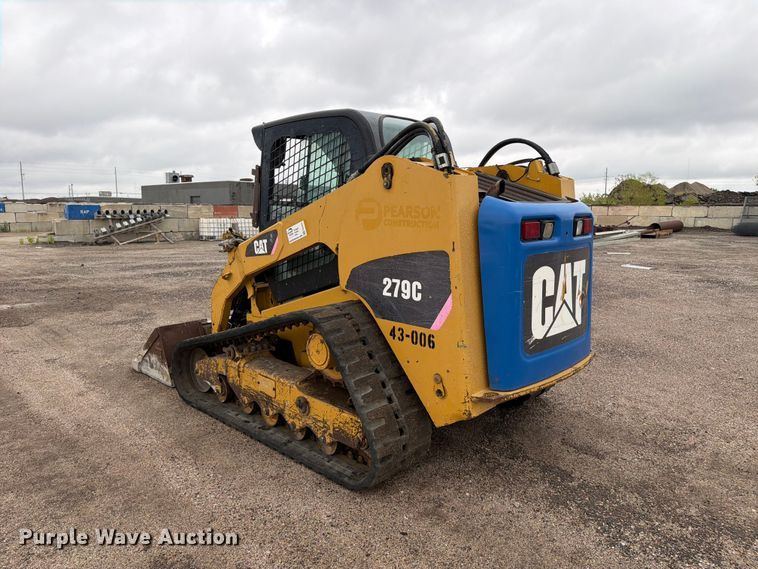 image for item FK3701 2012 Caterpillar 279C tracked skid steer loader