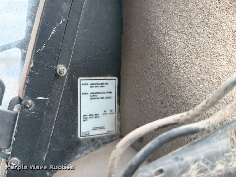 image for item FK3701 2012 Caterpillar 279C tracked skid steer loader