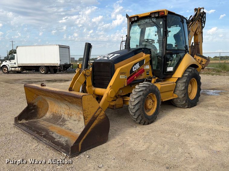 image for item FK3717 2007 Caterpillar 420E backhoe