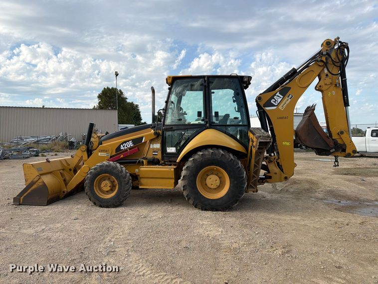 image for item FK3717 2007 Caterpillar 420E backhoe