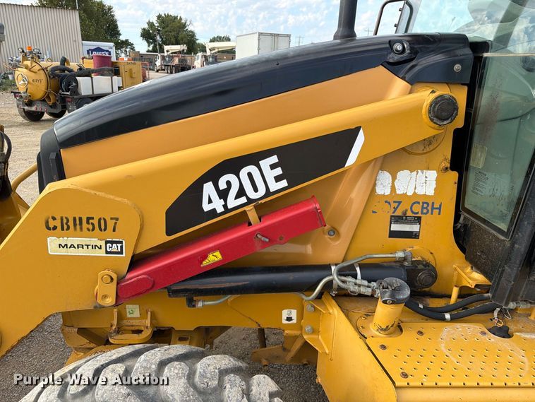 image for item FK3717 2007 Caterpillar 420E backhoe