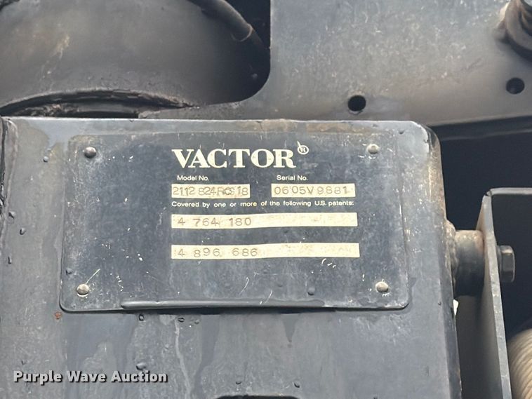 image for item FK4163 2006 Sterling Truck L9500 Series sewer jetter truck