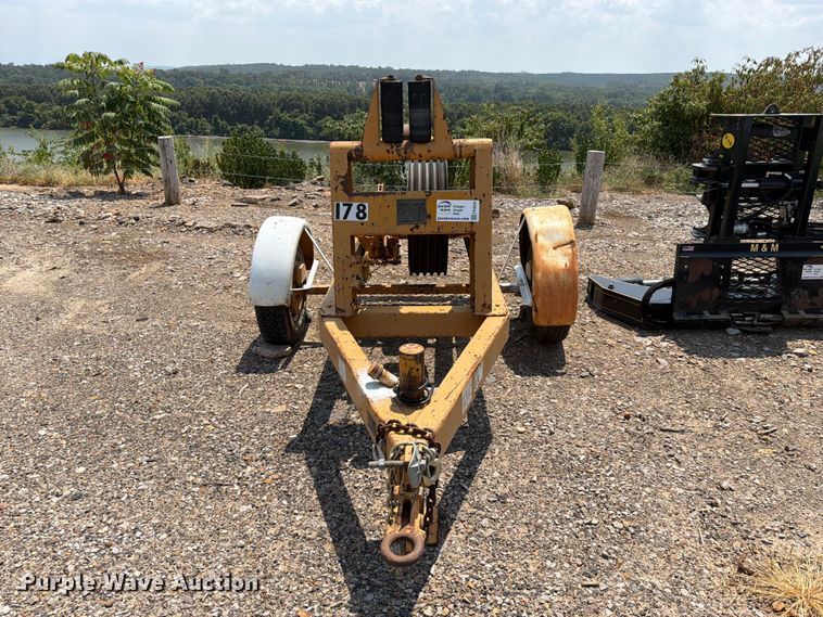 image for item FK5045 2000 Shop built reel tension trailer