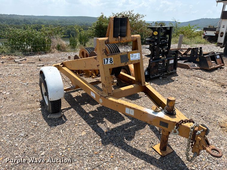 image for item FK5045 2000 Shop built reel tension trailer