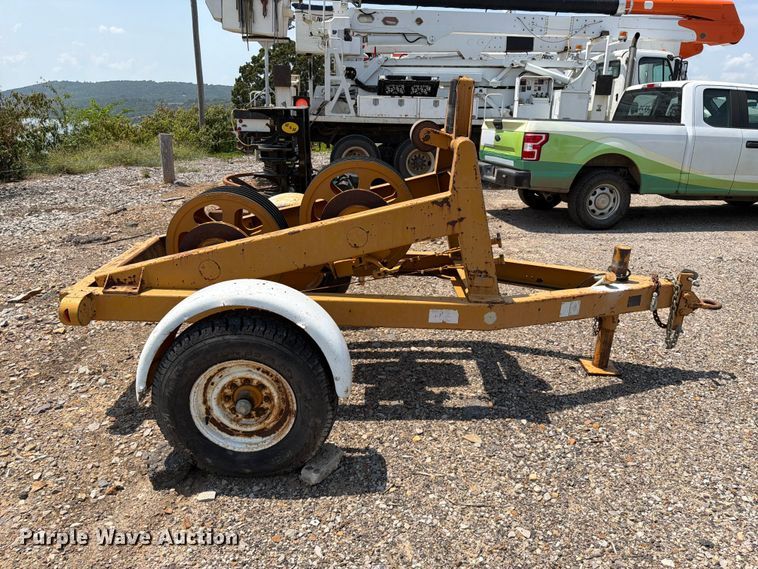 image for item FK5045 2000 Shop built reel tension trailer