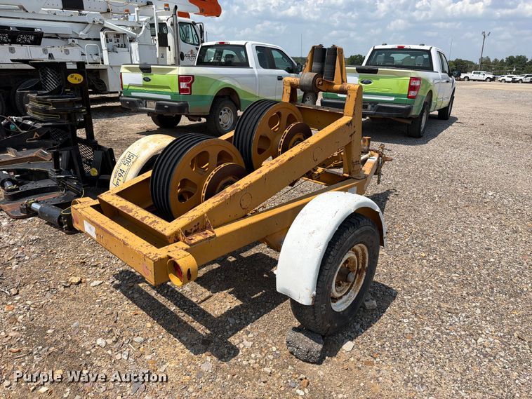 image for item FK5045 2000 Shop built reel tension trailer