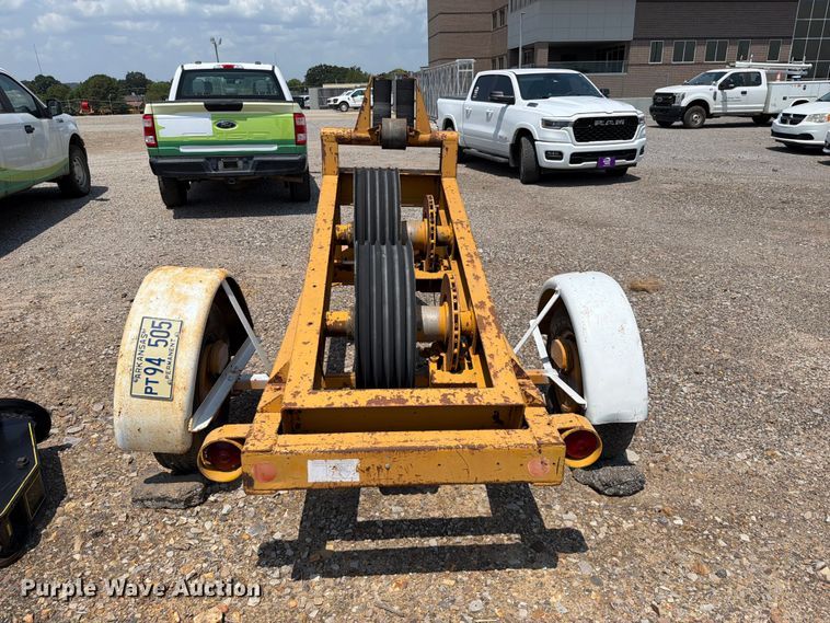 image for item FK5045 2000 Shop built reel tension trailer
