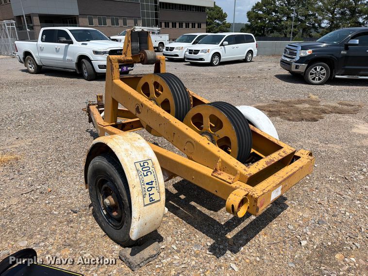 image for item FK5045 2000 Shop built reel tension trailer