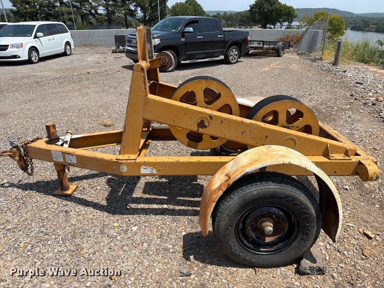 image for item FK5045 2000 Shop built reel tension trailer