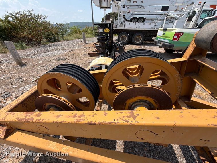image for item FK5045 2000 Shop built reel tension trailer