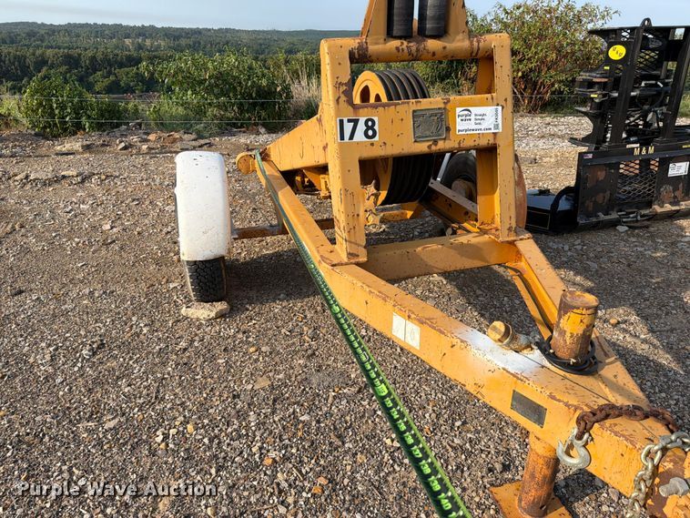 image for item FK5045 2000 Shop built reel tension trailer