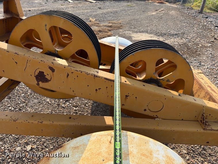 image for item FK5045 2000 Shop built reel tension trailer