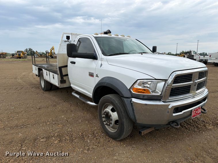 image for item FK5067 2011 Dodge Ram 4500 flatbed truck