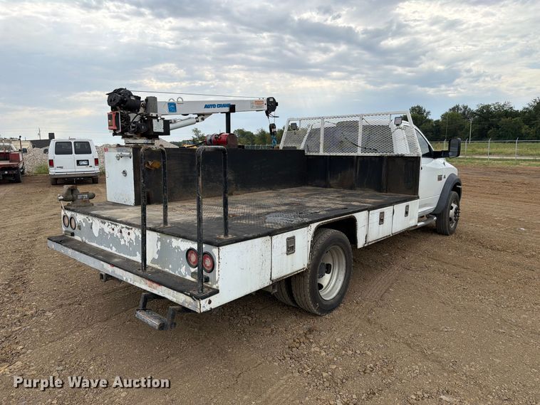 image for item FK5067 2011 Dodge Ram 4500 flatbed truck