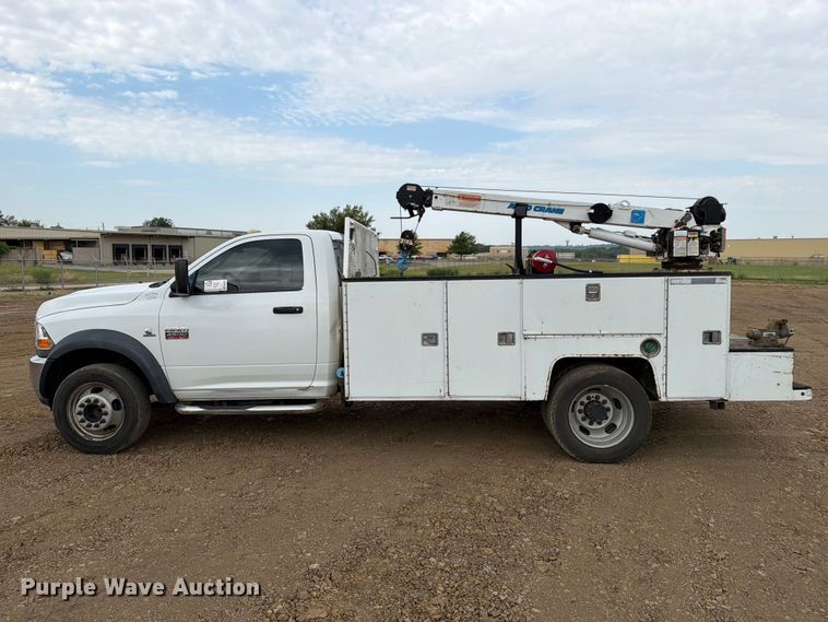 image for item FK5067 2011 Dodge Ram 4500 flatbed truck
