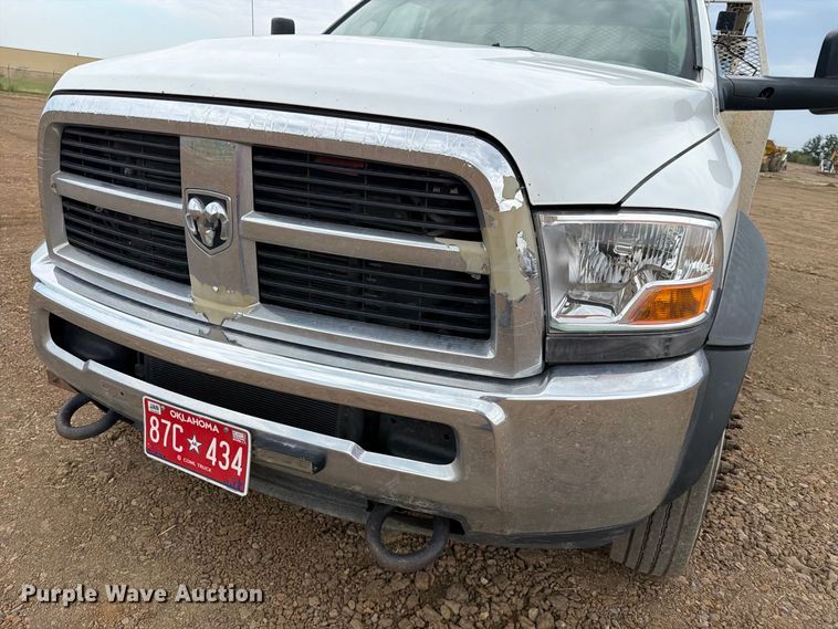 image for item FK5067 2011 Dodge Ram 4500 flatbed truck