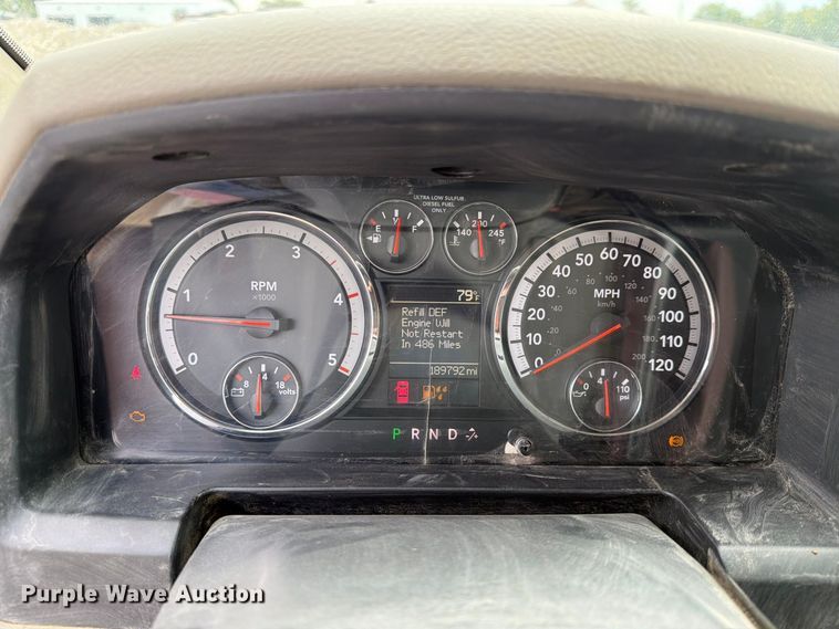 image for item FK5067 2011 Dodge Ram 4500 flatbed truck
