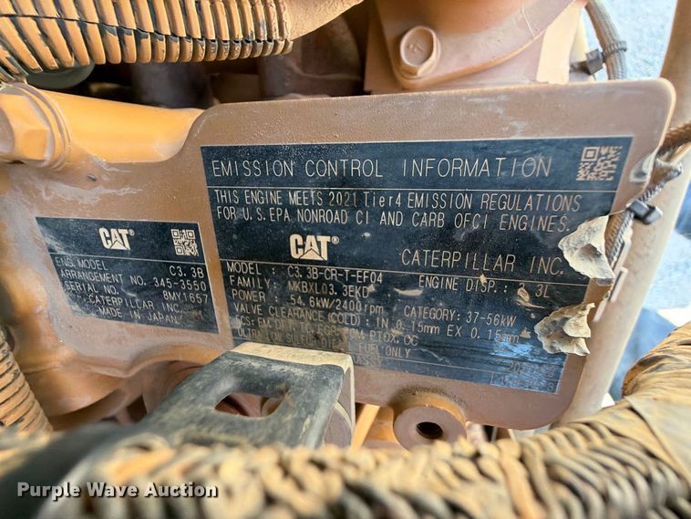 image for item FK5138 2019 Caterpillar 259D tracked skid steer loader