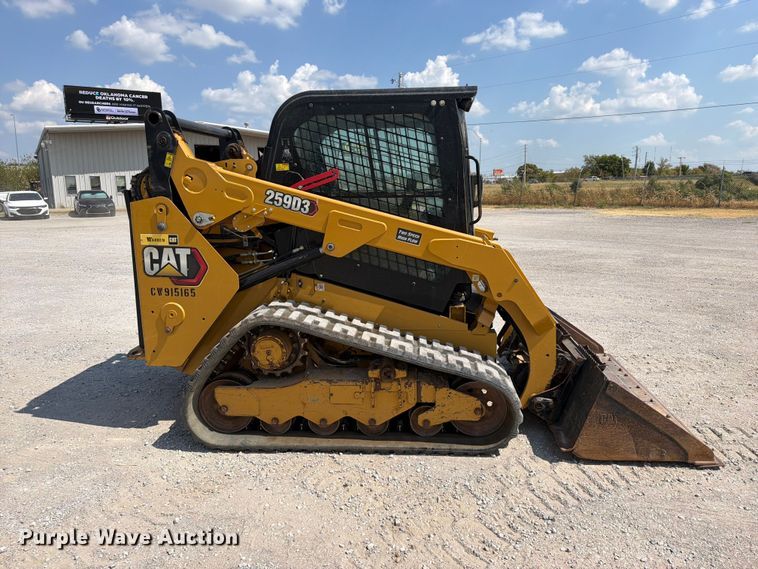 image for item FK5139 2021 Caterpillar 259D3 tracked skid steer loader