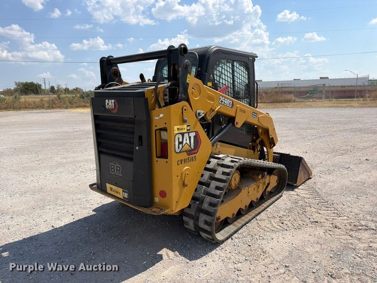 image for item FK5139 2021 Caterpillar 259D3 tracked skid steer loader