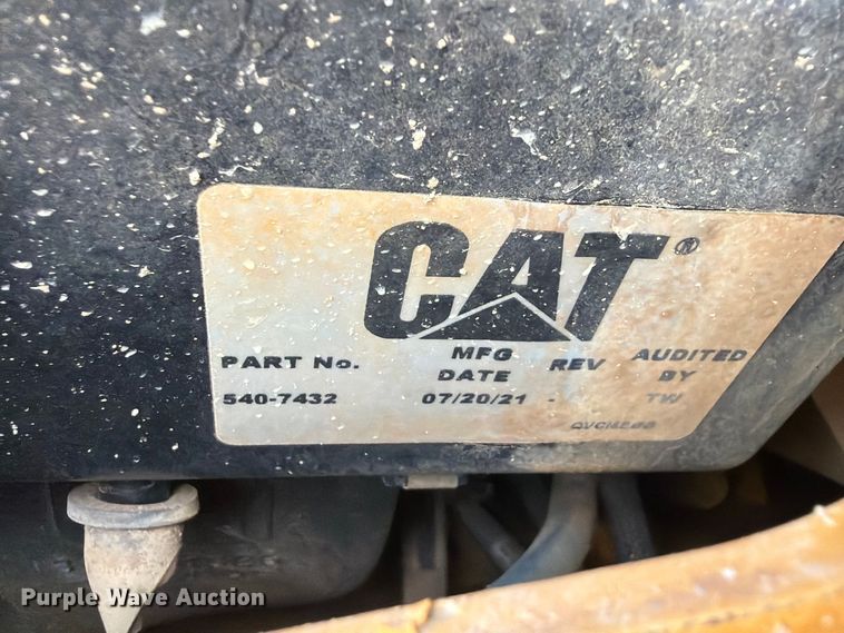 image for item FK5139 2021 Caterpillar 259D3 tracked skid steer loader