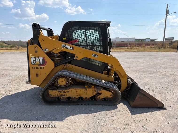 image for item FK5140 Caterpillar 259D3 tracked skid steer loader