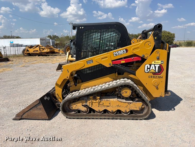 image for item FK5140 Caterpillar 259D3 tracked skid steer loader