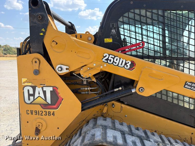 image for item FK5140 Caterpillar 259D3 tracked skid steer loader
