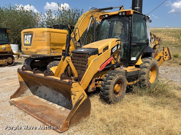 image for item FK5142 2014 Caterpillar 420F backhoe