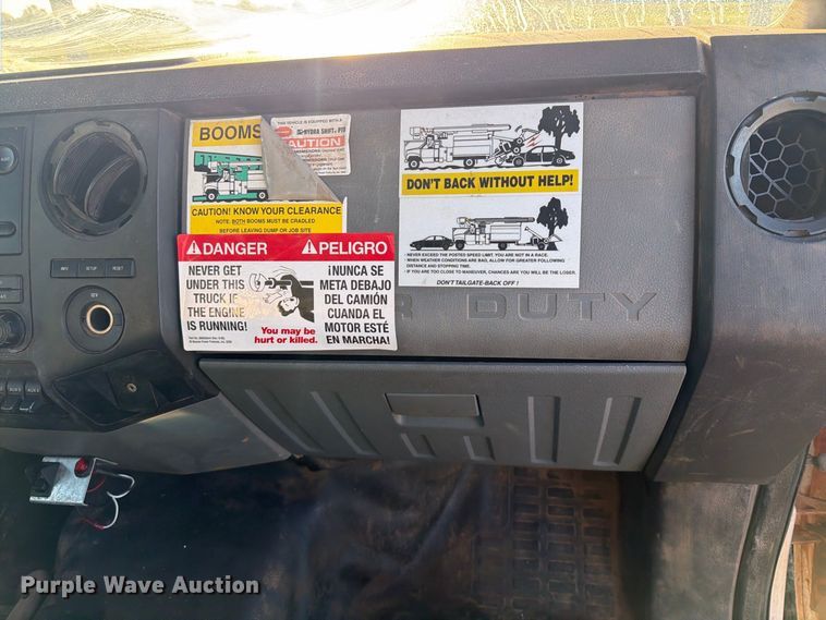 image for item FK5148 2015 Ford F750 forestry bucket truck
