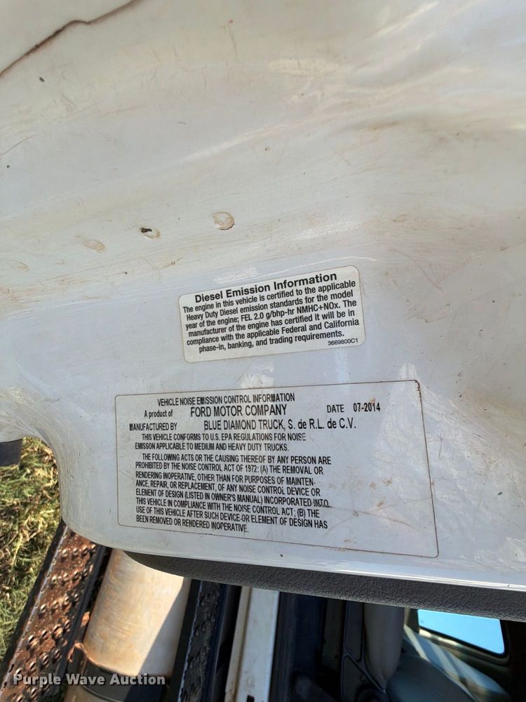 image for item FK5148 2015 Ford F750 forestry bucket truck