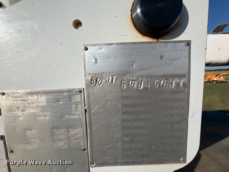 image for item FK5148 2015 Ford F750 forestry bucket truck