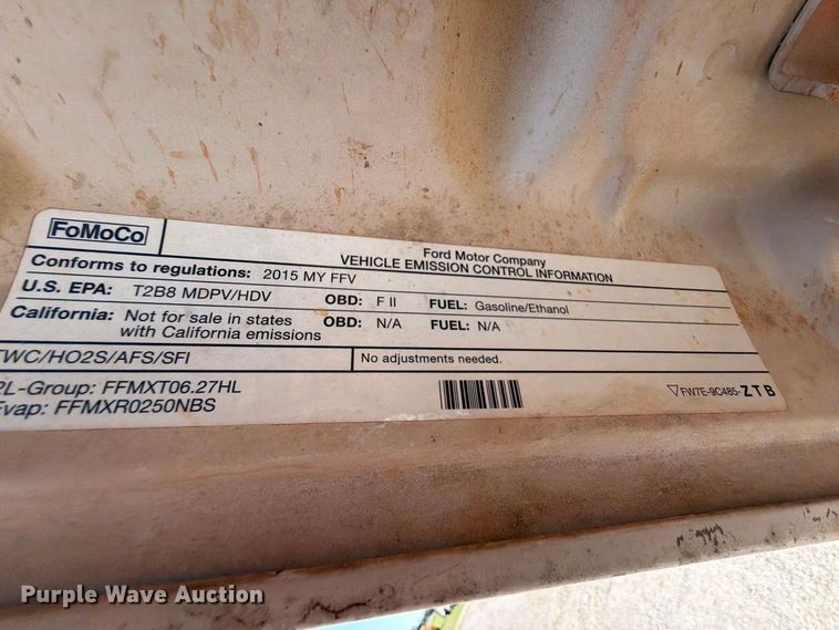 image for item FK5162 2015 Ford F250 Super Duty Crew Cab pickup truck