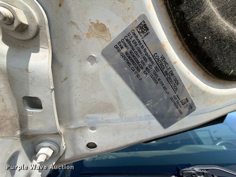 image for item FK5164 2022 Chevrolet Silverado 2500HD Crew Cab pickup truck
