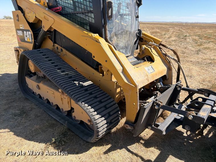 image for item FM7652 2018 Caterpillar 299D2 tracked skid steer loader