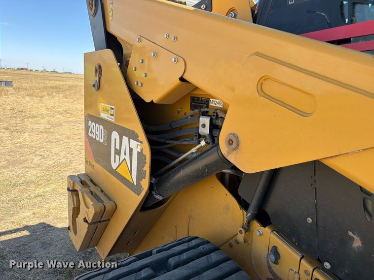 image for item FM7652 2018 Caterpillar 299D2 tracked skid steer loader