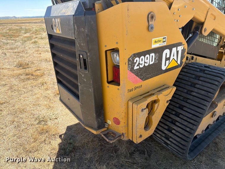 image for item FM7652 2018 Caterpillar 299D2 tracked skid steer loader