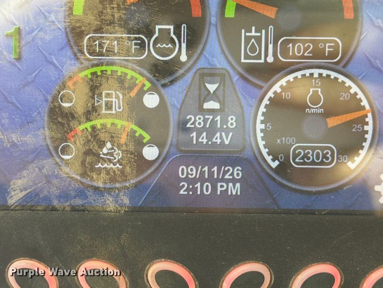 image for item FM7652 2018 Caterpillar 299D2 tracked skid steer loader